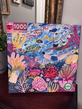 eeBoo 1000-Piece Coral Reef Puzzle NWT In original sealed box